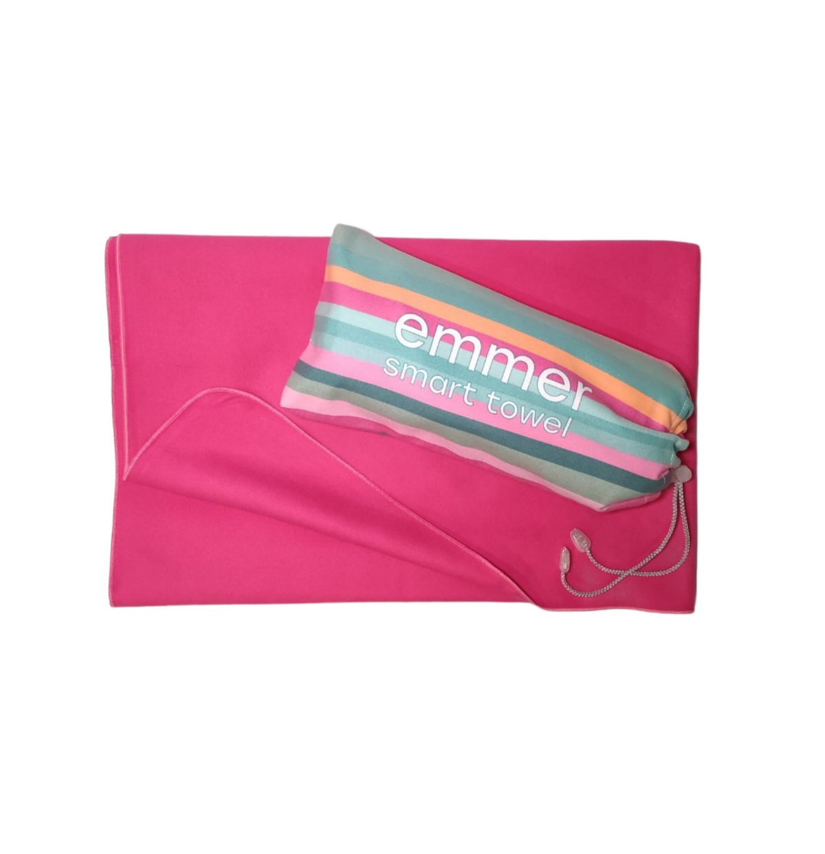 Рушник з мікрофібри спортивний Emmer Pink 80*160
