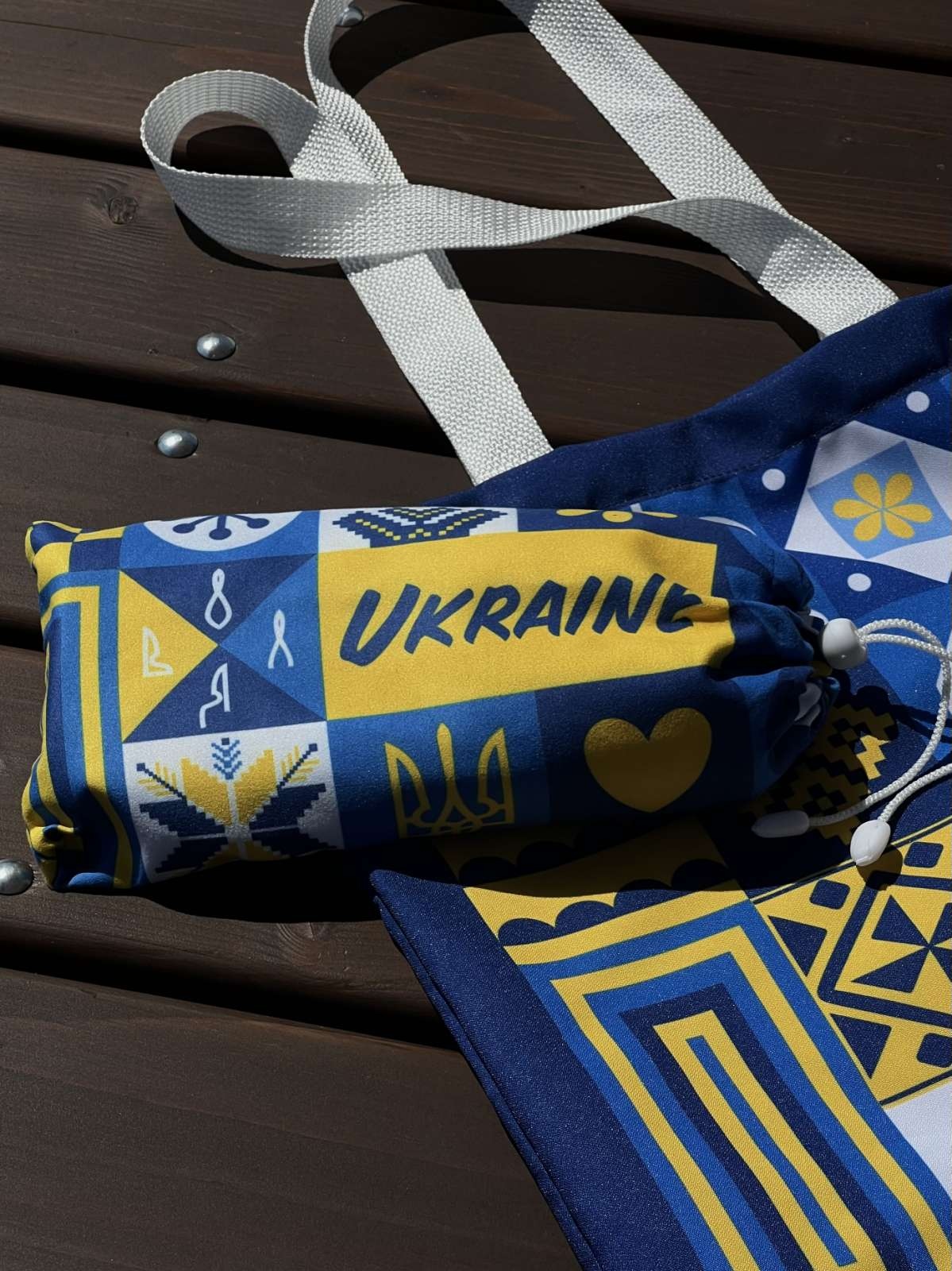 Набір рушник з мікрофібри та сумка Emmer Код нації 90*140