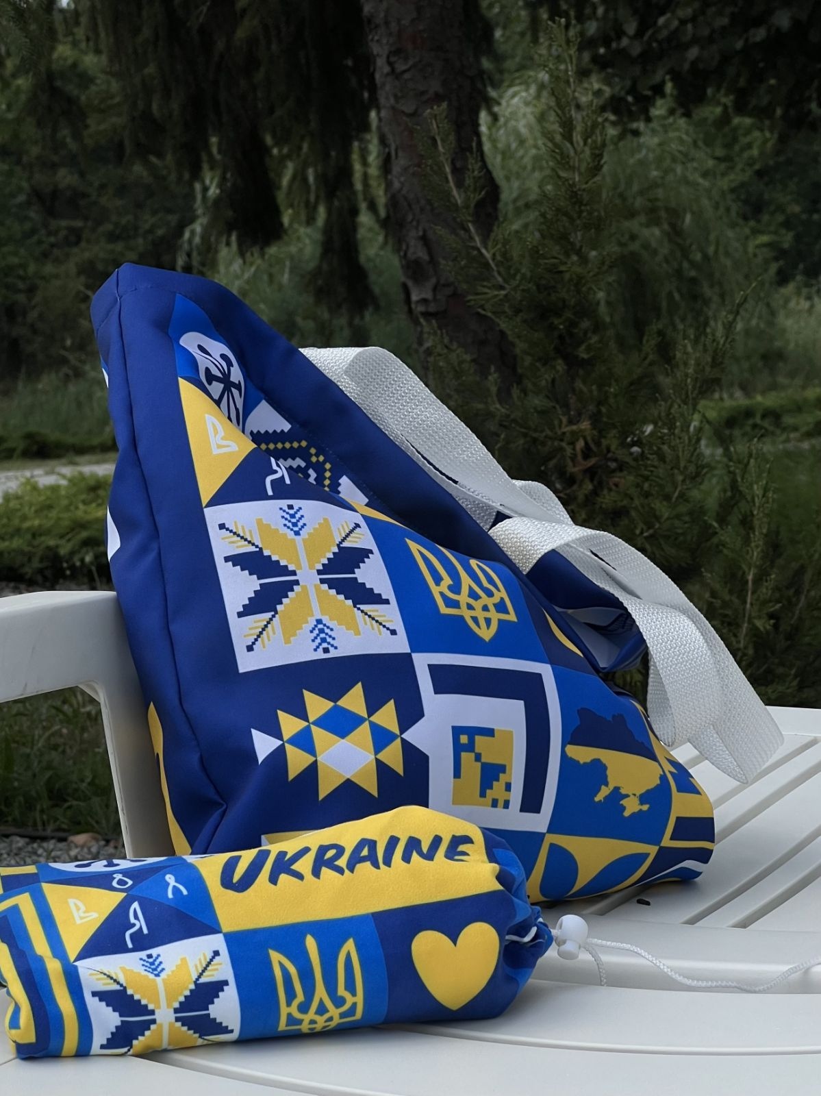 Набір рушник з мікрофібри та сумка Emmer Код нації 90*140