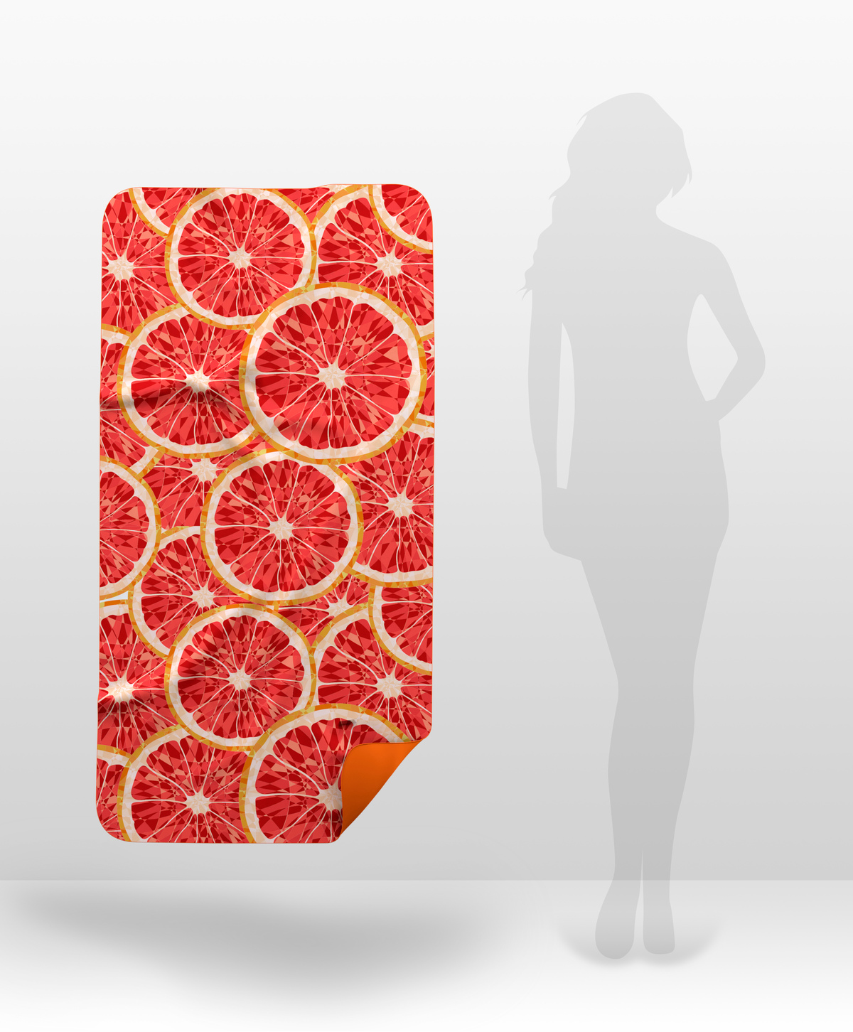 Рушник з мікрофібри Emmer Red Orange 70*140