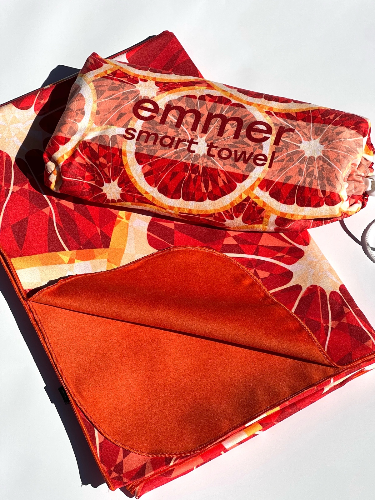 Рушник з мікрофібри Emmer Red Orange 70*140