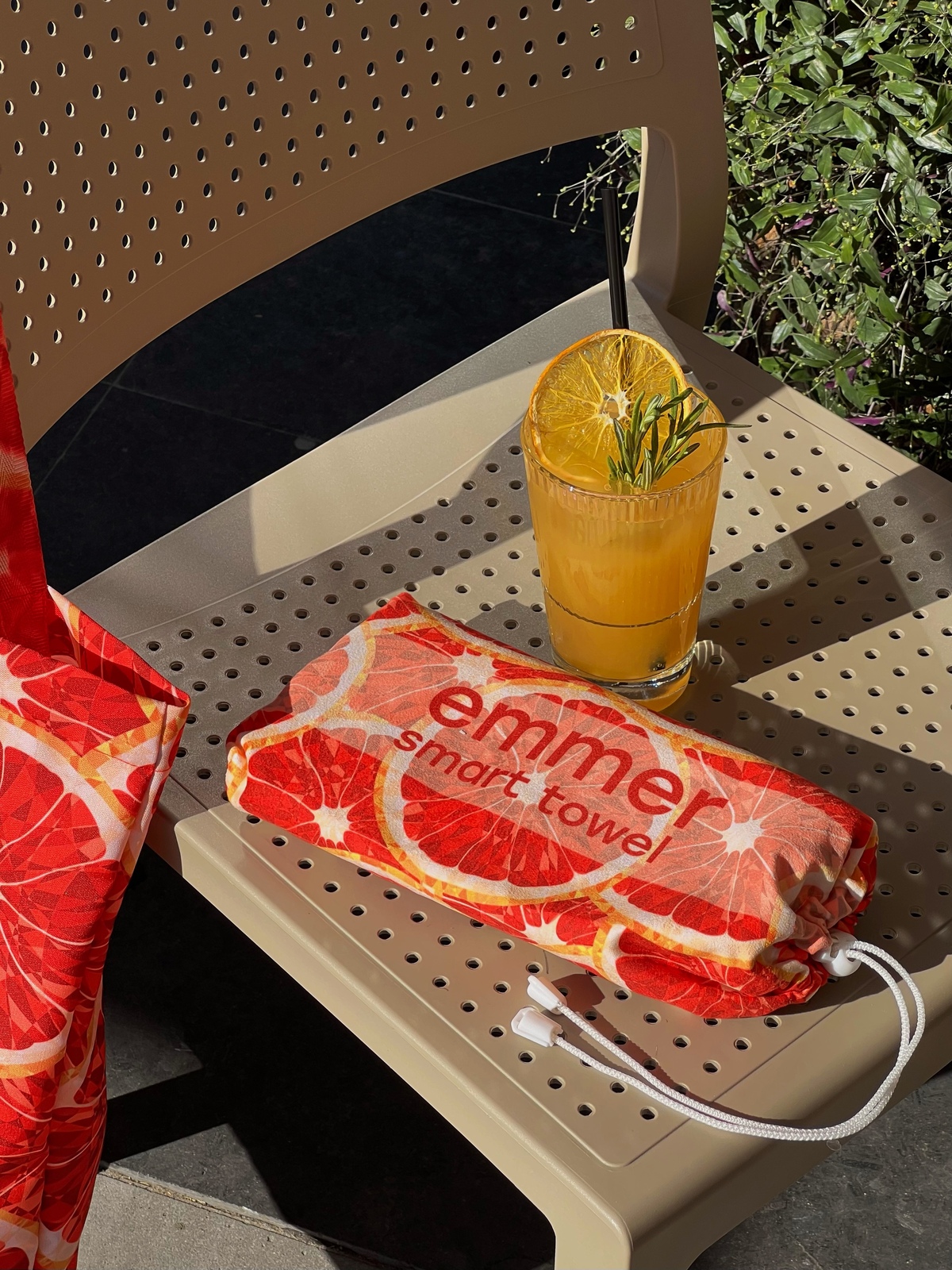 Рушник з мікрофібри Emmer Red Orange 70*140