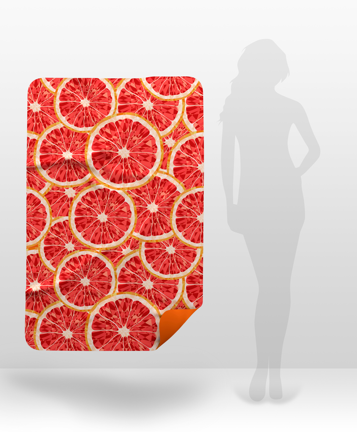 Рушник з мікрофібри Emmer Red Orange 90*140