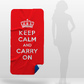 Рушник з мікрофібри Emmer Keep calm 70*140