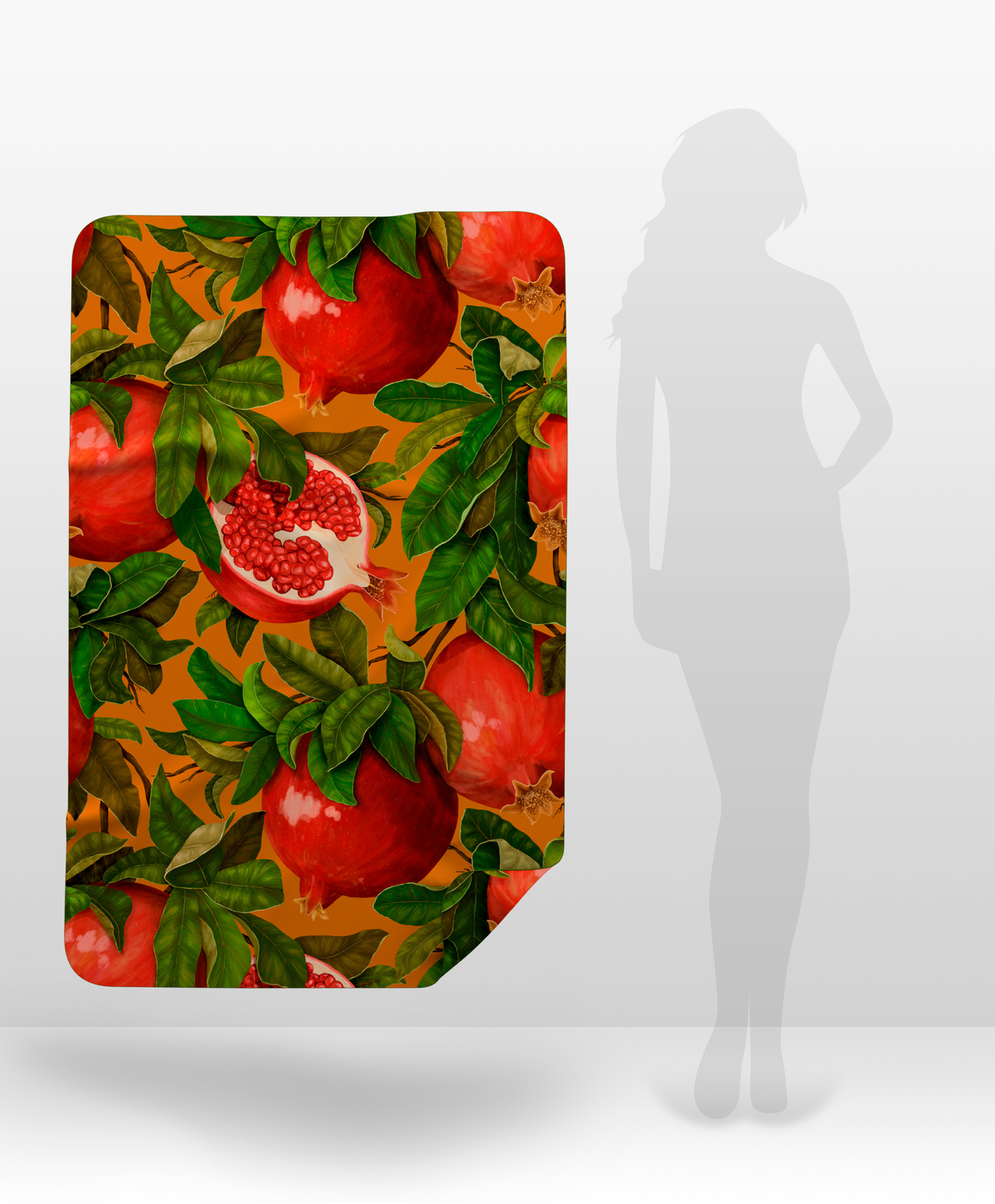 Рушник з мікрофібри Emmer Pomegranate 90*140