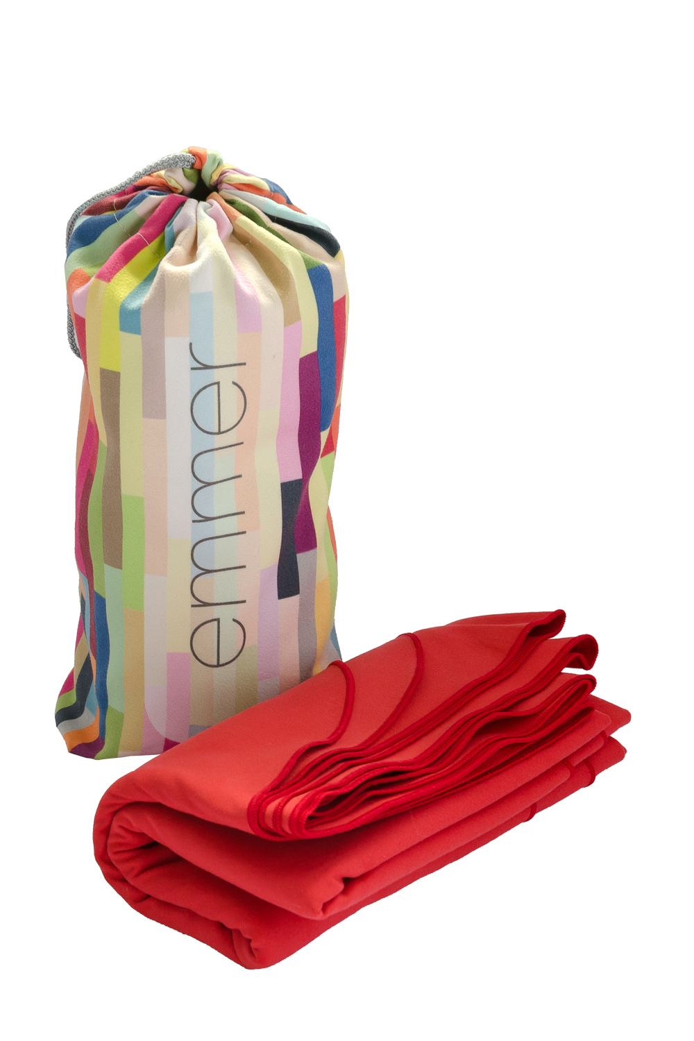 Рушник з мікрофібри спортивний Emmer Red 80*160