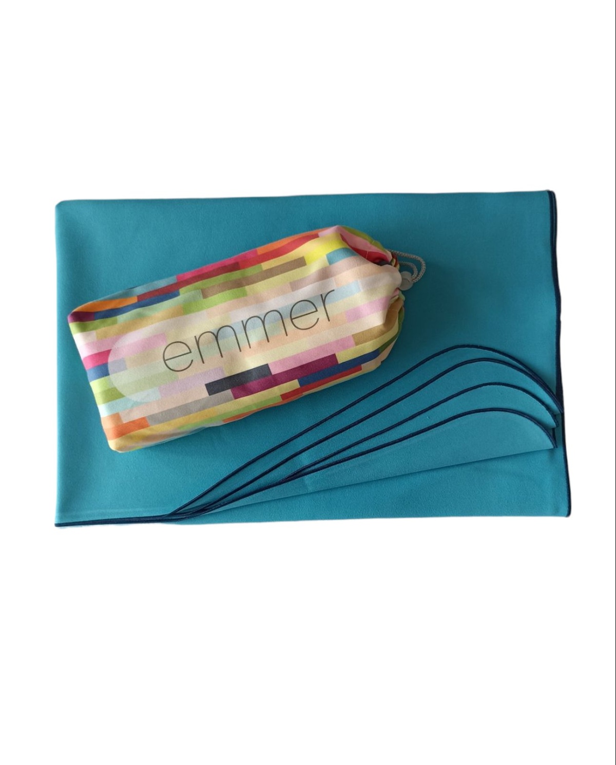 Рушник з мікрофібри спортивний Emmer Light blue 80*160