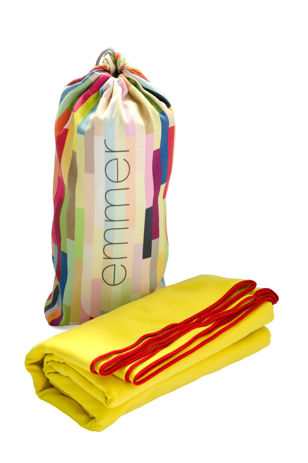 Рушник з мікрофібри спортивний Emmer Yellow 80*160