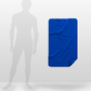 Рушник з мікрофібри спортивний Emmer Blue 60*100