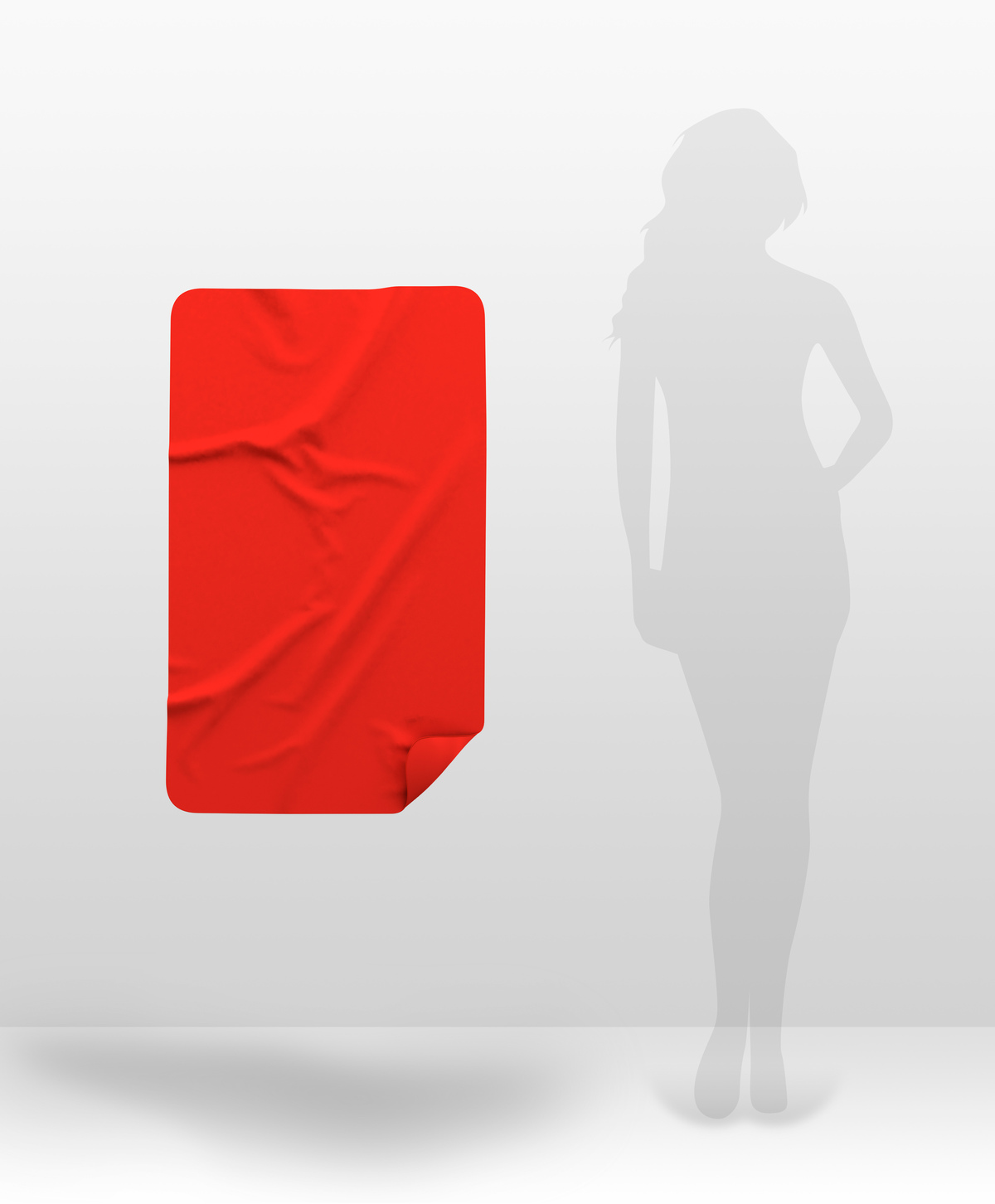 Рушник з мікрофібри спортивний Emmer Red 60*100