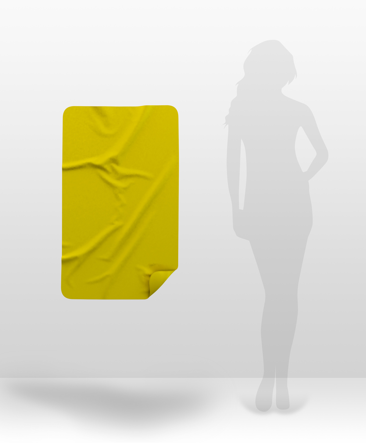 Рушник з мікрофібри спортивний Emmer Yellow 60*100