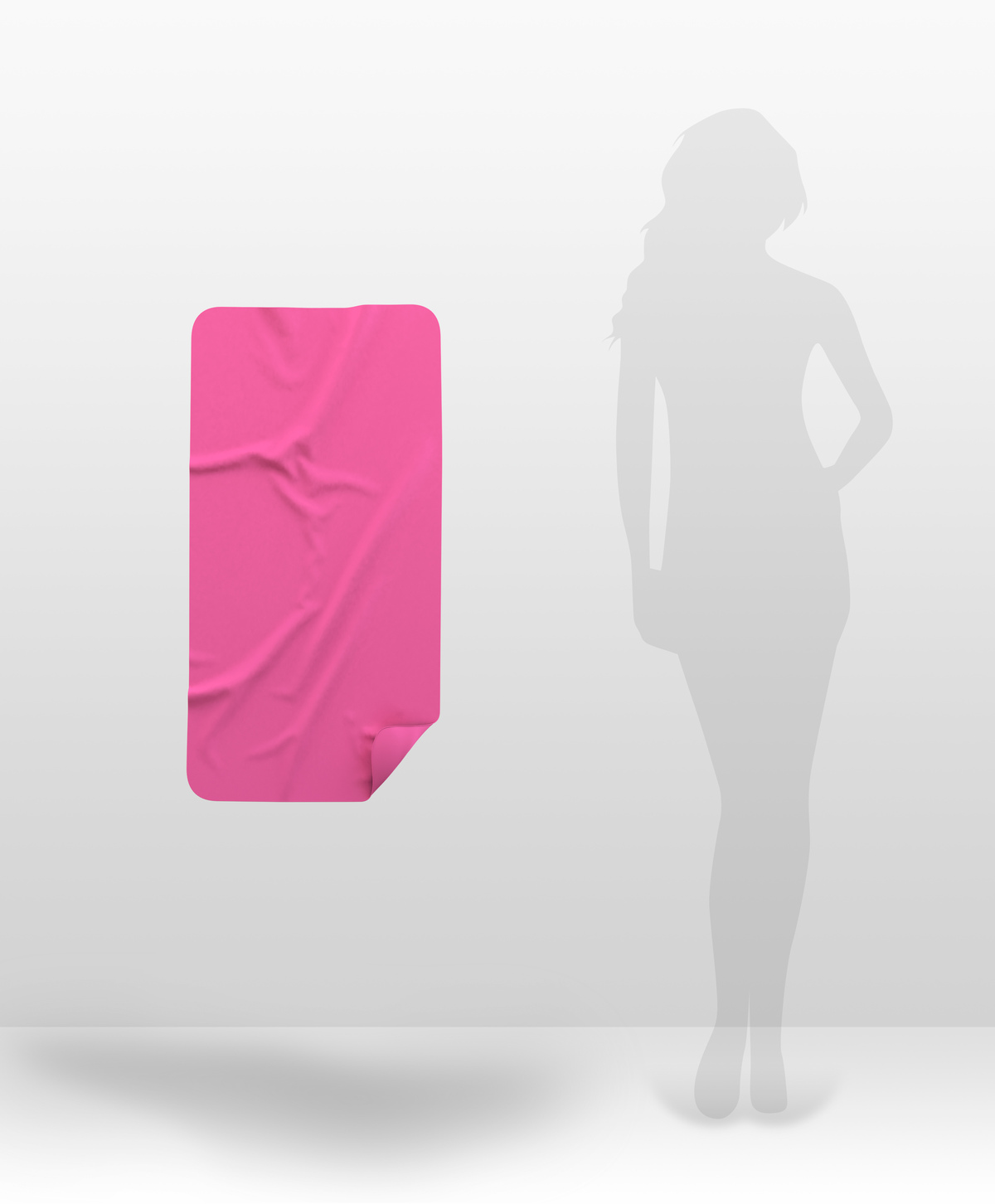 Рушник з мікрофібри спортивний Emmer Pink 45*90